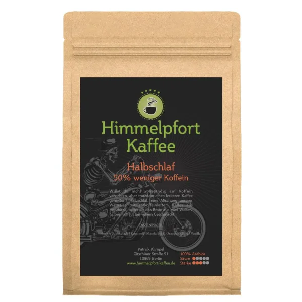 Himmelpforter Kaffee Halbschlaf 250g (ganze Bohne)