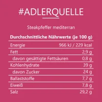 WildeGrillerei Adlerquelle Glas mit Holzdeckel 60g