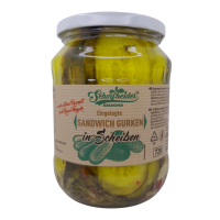 Schorfheider Sandwich Gurken in Scheiben