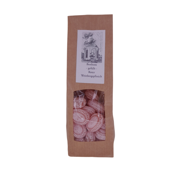 Hemmes Bonbons Roter Weinbergpfirsich150g