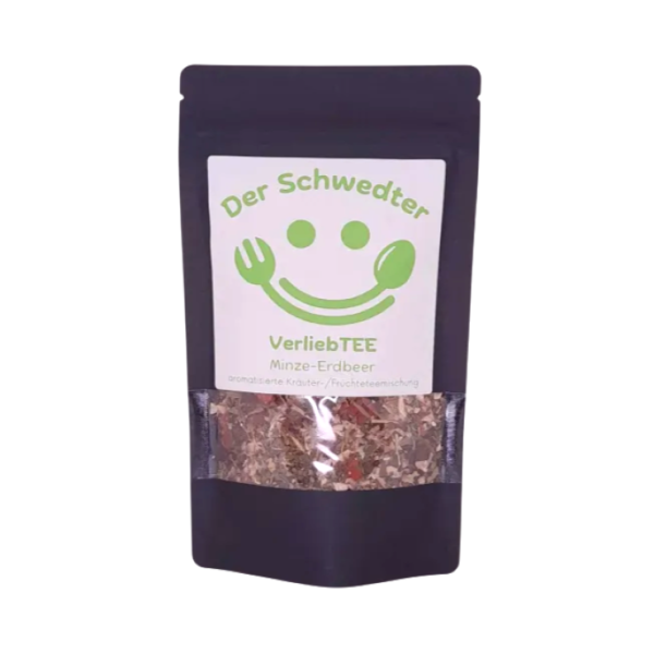 Der Schwedter "VerliebTee" Minze Erdbeer 50g