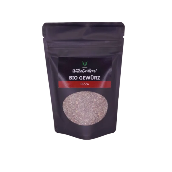 WildeGrillerei Pizza Gewürz Druckverschlussbeutel 60g