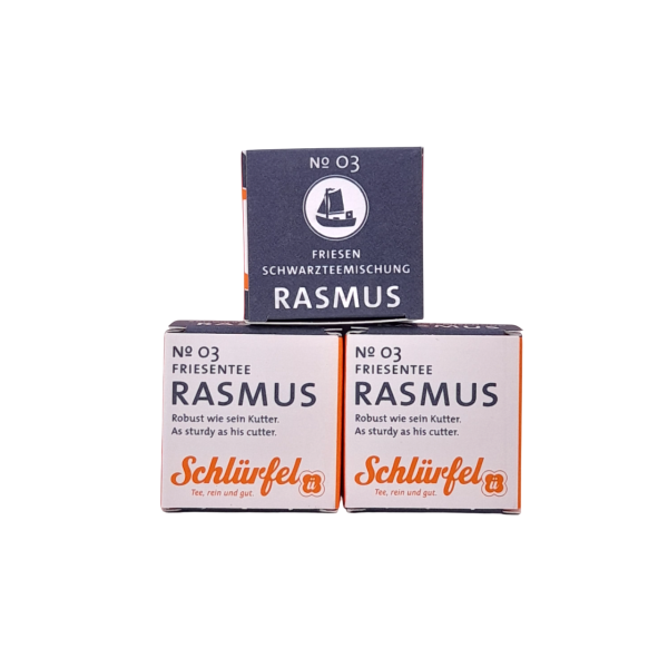 Schlürf Tee - BIO Friesen Schwarztee "Rasmus"( 1Stk)