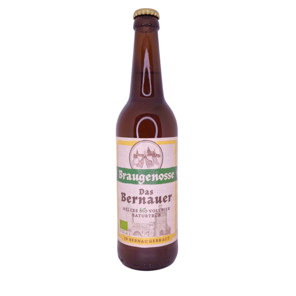 Braugenosse Bernauer Helles Bio-Vollbier Naturtrüb