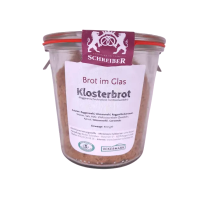 Bäckerei Schreiber Klosterbrot im Glas, 400g