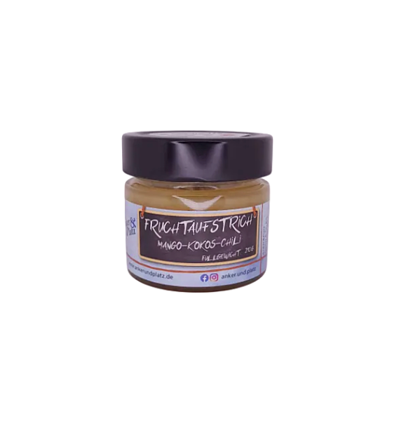 Anker & Platz Fruchtaufstrich Mango-Kokos-Chili