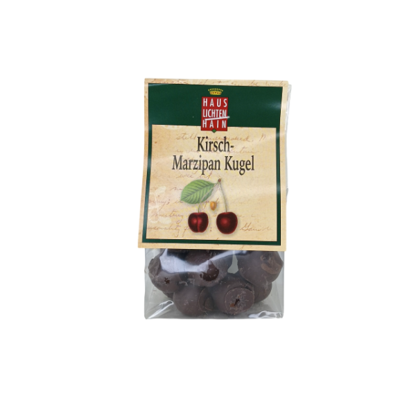 Haus Lichtenhain Kirsch-Marzipan-Kugeln 100g