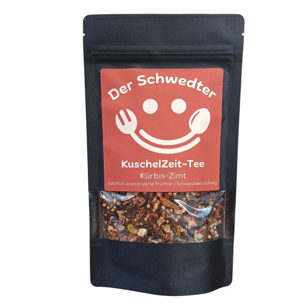 Der Schwedter "KuschelZeit-Tee" Kürbis-Zimt 100g