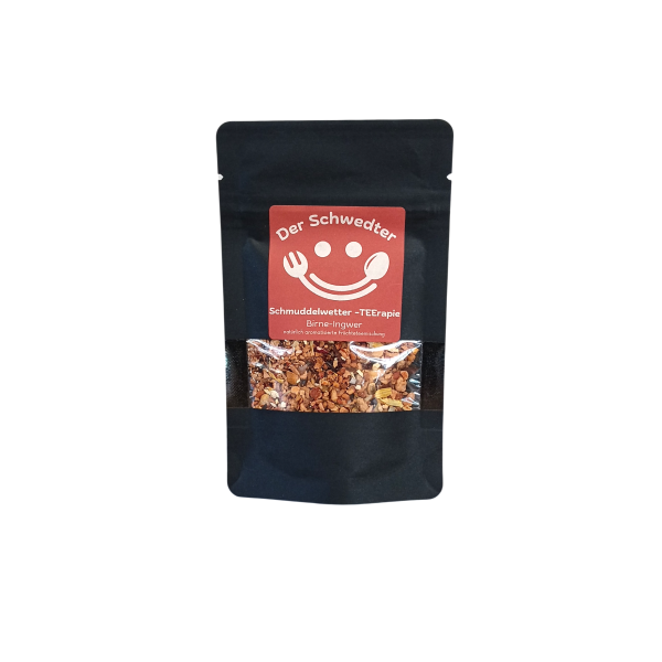 Der Schwedter "Schmuddelwetter - TEErapie" Birne-Ingwer 18g