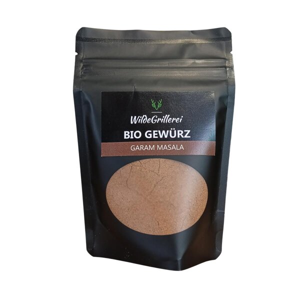 WildeGrillerei Bio Garama Masala Druckverschlussbeutell 65g
