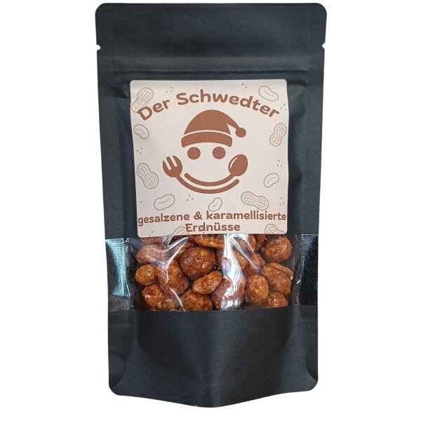 Der Schwedter gesalzene & karamillisierte Erdnüsse 100g