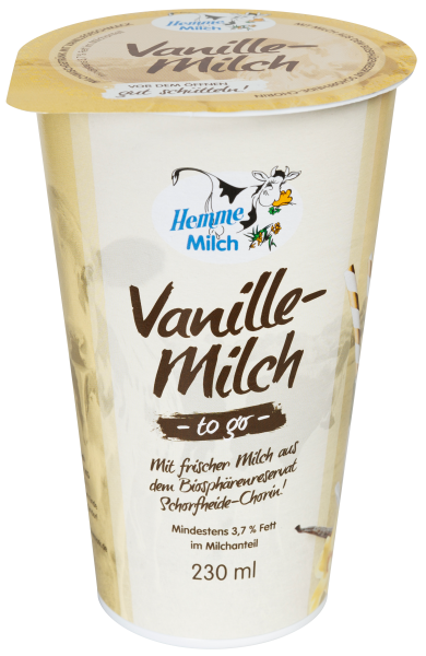 Hemme Vanillemilch to go 230ml