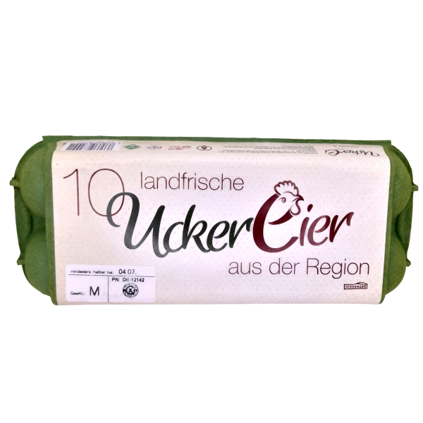 Ucker Eier 10er Pack