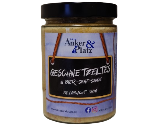Anker&Platz Geschnetzeltes Bier-Senf