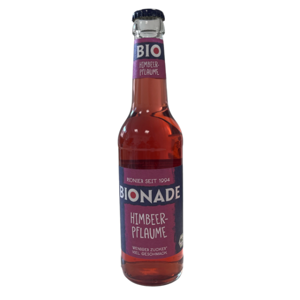 Bionade Himbeer-Pflaume Kasten 12x0,33l