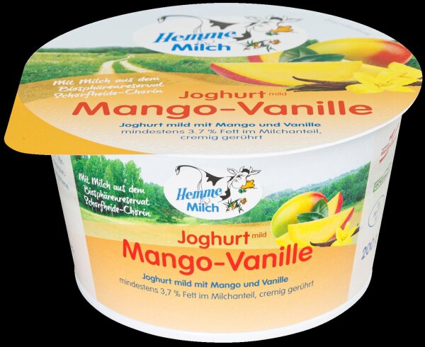 Hemme Mango-Vanille-Joghurt 200g