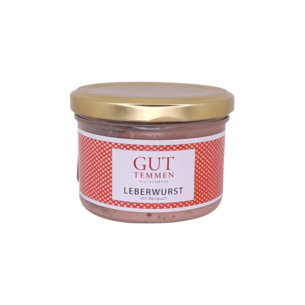 Gut Temmen Leberwurst mit Bärlauch